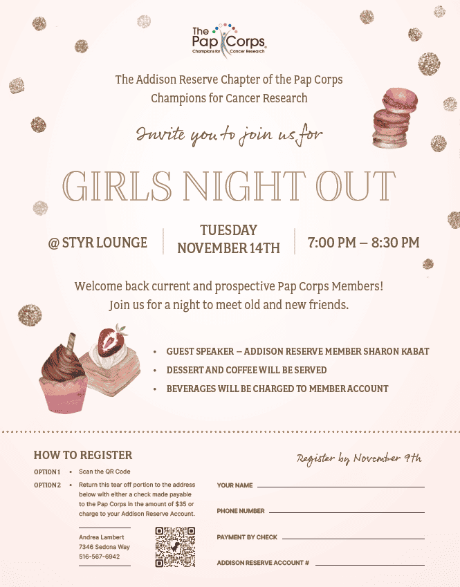 Addison Reserve Girls Night Out | The Pap Corps